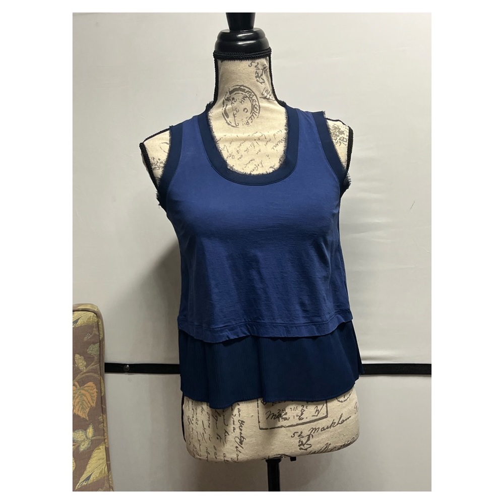 Lili Sidonio/Molly Bracken Pleated Bottom Tank #S115295